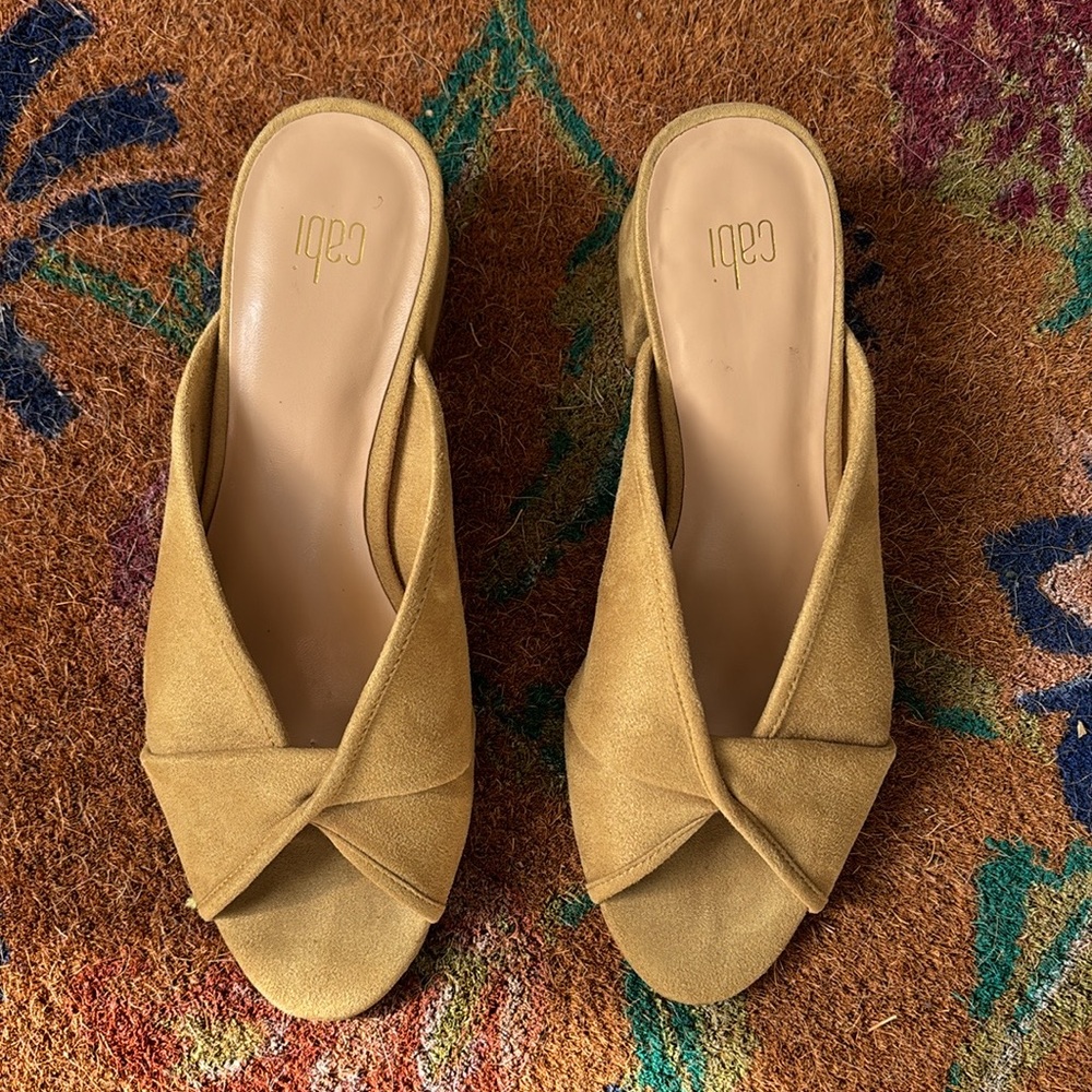 Vintage Cabi Marigold Mules